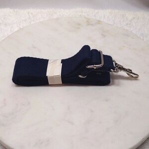 Navy Blue Shoulder Strap Canvas Adjustable 26"-46 1/4" Long x 1 1/2" Wide #Z-18